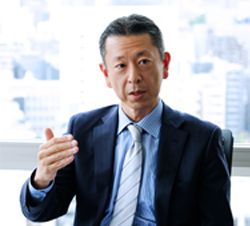 KDDI Digital Design Inc.　President and Representative Director Yasuaki Kuwahara