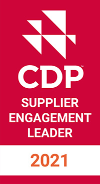 ロゴマーク：CDP 2021　サプライヤー・エンゲージメント評価