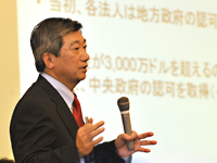 YKK(中国)投資有限公司 総経理 俣野 隆 氏