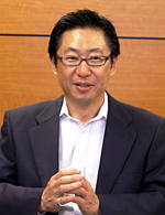 代表取締役社長 田坂吉朗氏