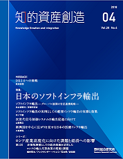知的資産創造 2018年4月号の表紙